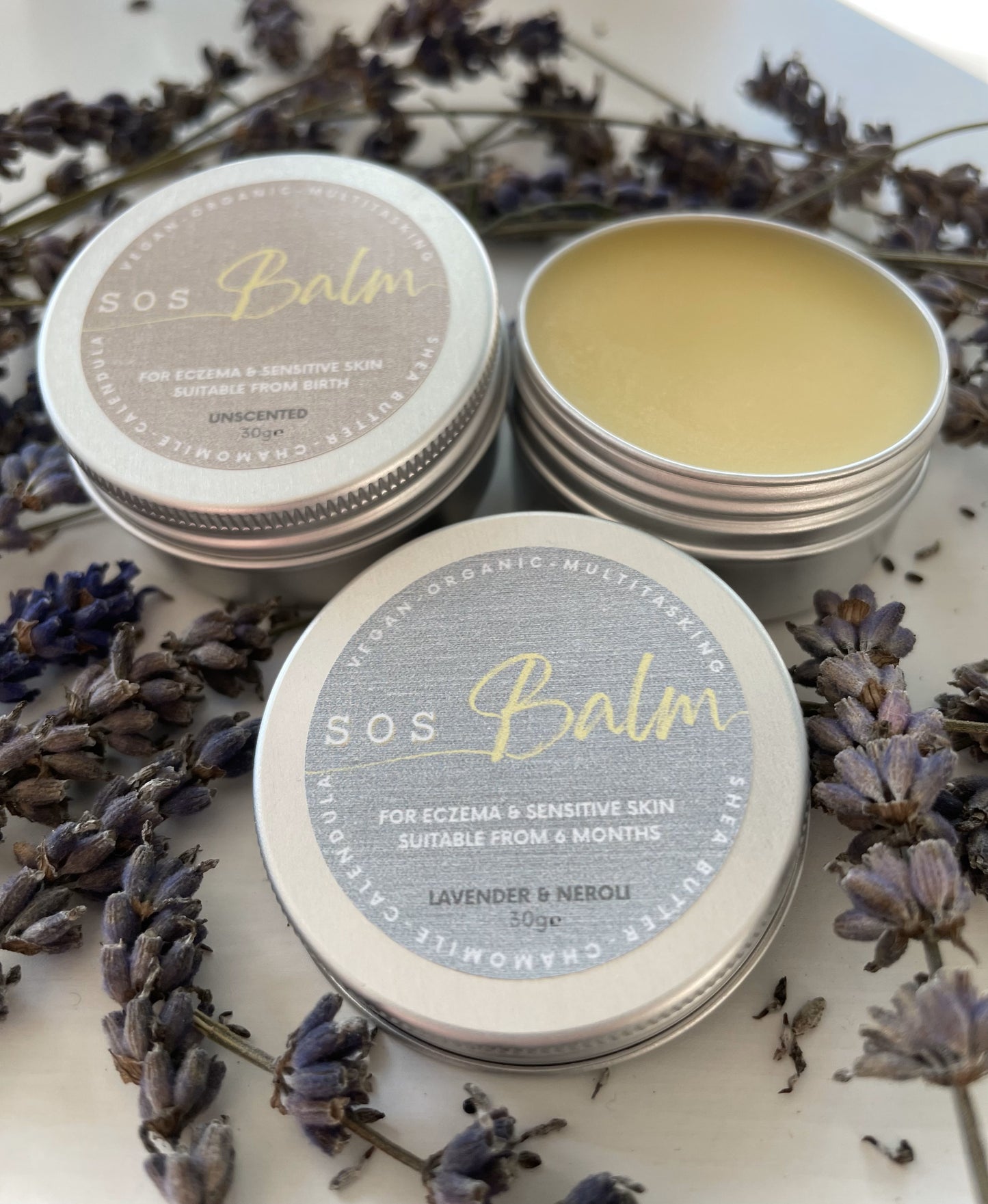 SOS Balm® - Vegan, natural, multitasking Skincare Balm - Eczema friendly - Buy Online