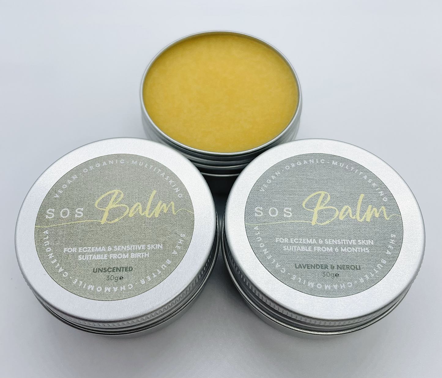 SOS Balm® - Vegan, natural, multitasking Skincare Balm - Eczema friendly - Buy Online